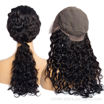 Factory Price Kinky Highlight Headband Full Lace Frontal Closure Bob Front Hair Wig Human